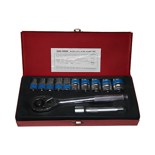 12stk Quick Ratchet Handle Socket Set (1/2 