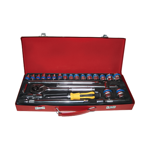 25 stk. Impact Socket Set (1/2 ”)