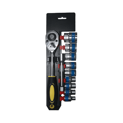 Shell -opgradering, værktøjer er sikrere: 11PCS Socket Set (1/2 